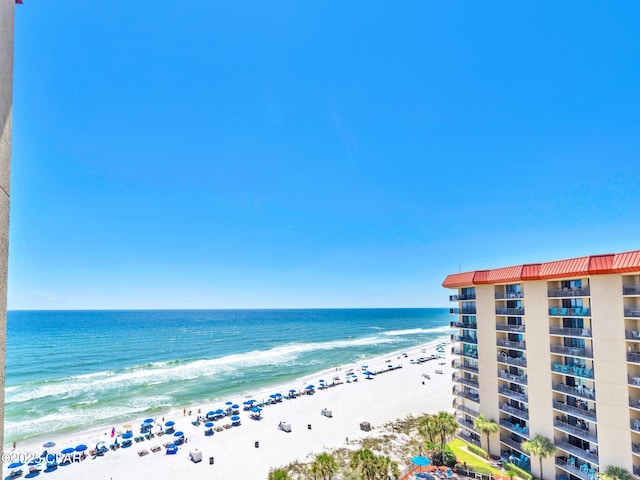 6505 Thomas Dr Unit 1009B, Panama City Beach, FL 32408 - water view featuring nearby beach