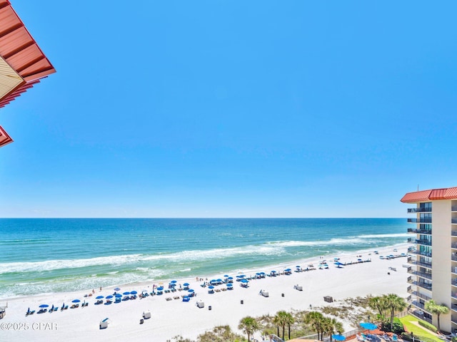 6505 Thomas Dr Unit 1009B, Panama City Beach, FL 32408 - water view featuring local beach