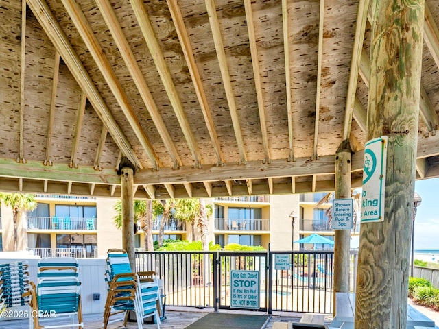 6505 Thomas Dr Unit 1009B, Panama City Beach, FL 32408 - view of deck