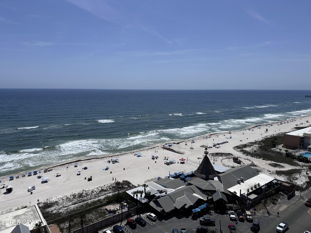 15100 Front Beach Rd Unit 1416, Panama City Beach, FL 32413 - aerial view of property and surrounding area featuring unending shoreline