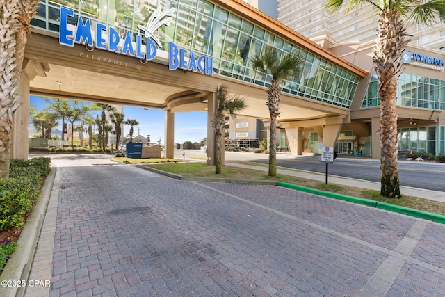 14701 Front Beach Rd Unit 1735, Panama City Beach, FL 32413 - view of decorative road with curbs