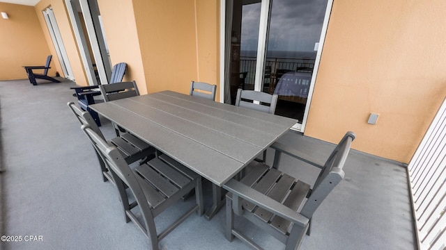 17739 Front Beach Rd Unit 1007W, Panama City Beach, FL 32413 - view of patio / terrace with outdoor dining area