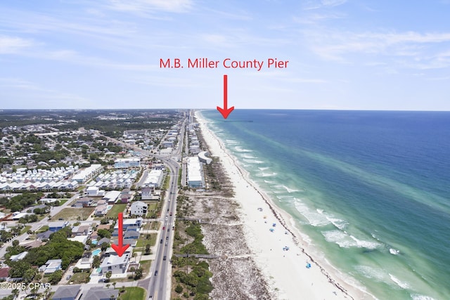 13826 Front Beach Rd, Panama City Beach, FL 32413 - aerial view of property's location with extended coastline