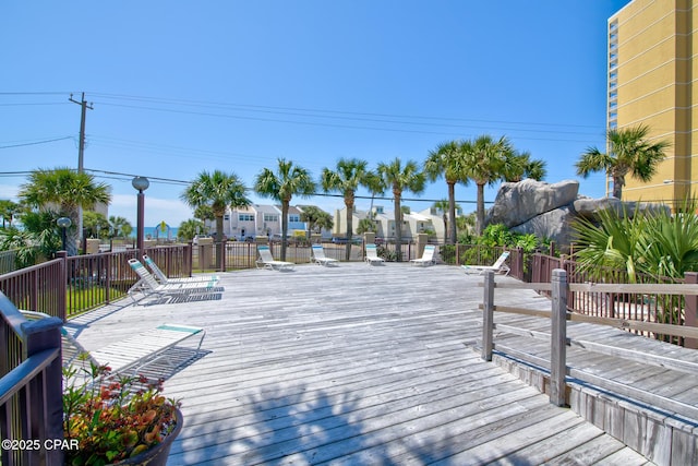 17620 Front Beach Rd Unit Y3, Panama City Beach, FL 32413 - deck with a residential view