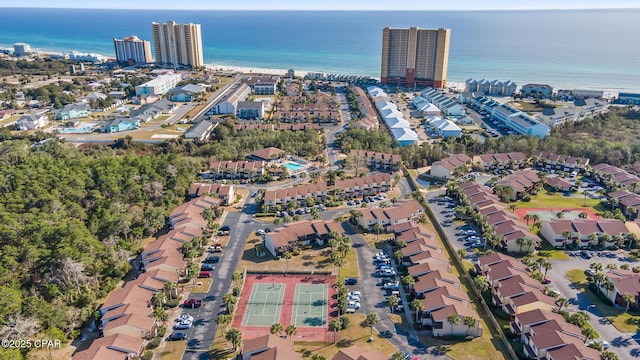 17620 Front Beach Rd Unit Y3, Panama City Beach, FL 32413 - aerial view of property's location with a nearby body of water and nearby urban area