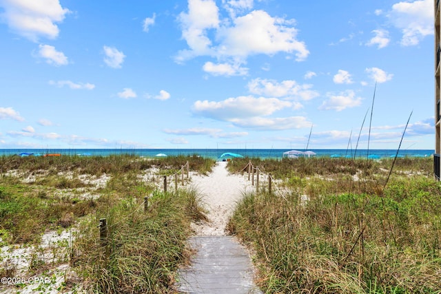 23223 Front Beach Rd Unit A509, Panama City Beach, FL 32413 - water view with local beach