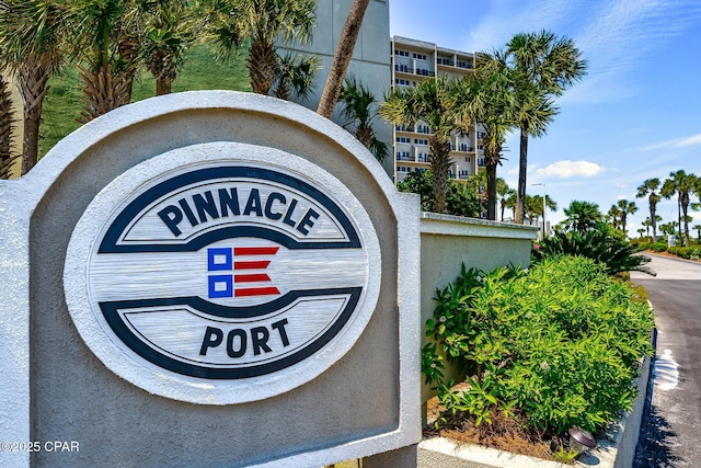 23223 Front Beach Rd Unit A509, Panama City Beach, FL 32413 - view of community sign