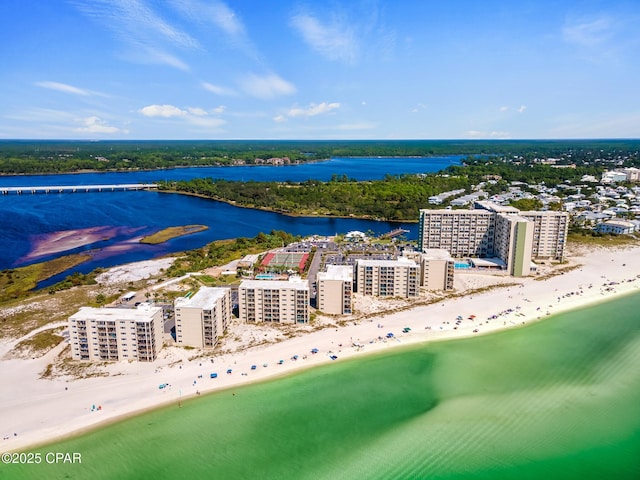 23223 Front Beach Rd Unit A509, Panama City Beach, FL 32413 - bird's eye view of extended coastline