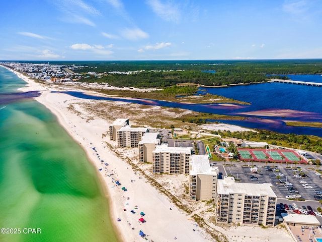 23223 Front Beach Rd Unit A509, Panama City Beach, FL 32413 - drone / aerial view of unending shoreline