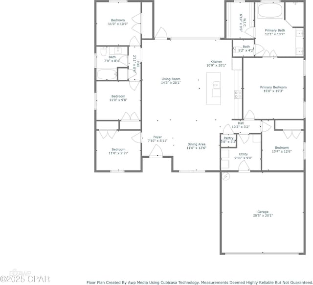 3928 Sandpine Way, Panama City, FL 32404 - property floor plan