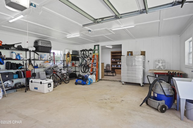 18562 Lois Fowler Rd, Blountstown, FL 32424 - garage with a garage door opener