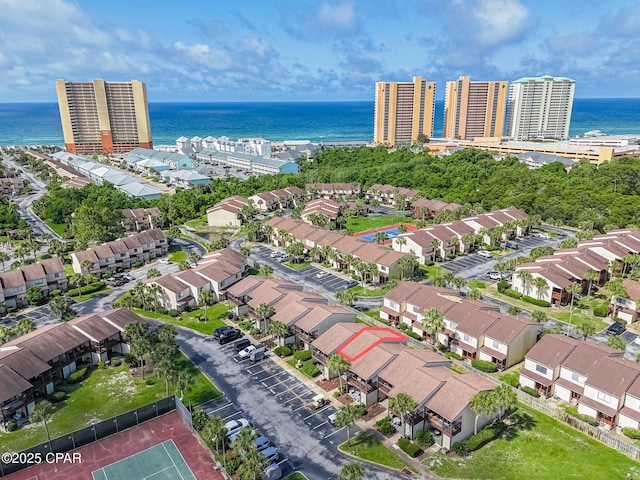 17620 Front Beach Rd Unit 2V, Panama City Beach, FL 32413 - aerial view of a large body of water