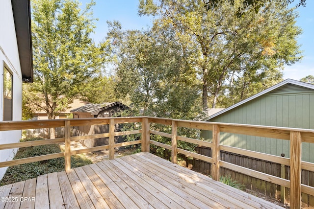 4130 White Pine Ct, Tallahassee, FL 32311 - view of wooden deck