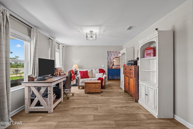 160 James Way, Southport, FL 32409 - office with light wood-style floors and baseboards