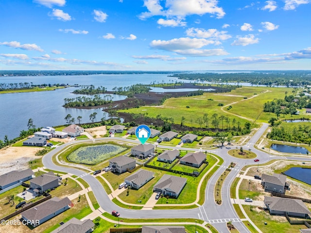 160 James Way, Southport, FL 32409 - aerial perspective of suburban area featuring a nearby body of water