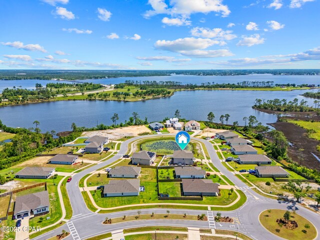 160 James Way, Southport, FL 32409 - aerial perspective of suburban area with a large body of water