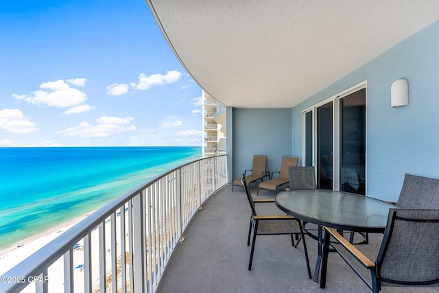 10519 Front Beach Rd Unit 1704B, Panama City Beach, FL 32407 - balcony with a water view