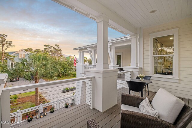 135 Buddy St, Santa Rosa Beach, FL 32459 - view of wooden terrace