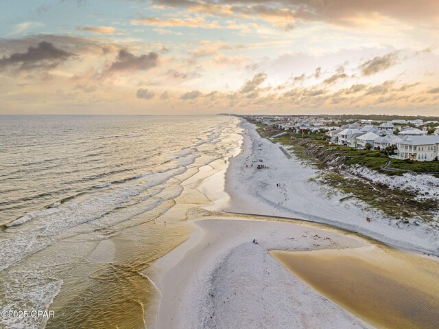 135 Buddy St, Santa Rosa Beach, FL 32459 - water view with local beach and nearby suburban area