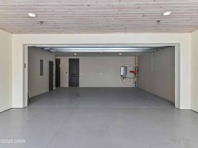 101 Deluna Pl Unit C, Panama City Beach, FL 32413 - garage featuring electric panel
