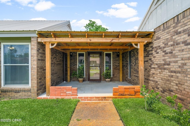 3167 Wood Valley Rd, Panama City, FL 32405 - entrance to property featuring brick siding
