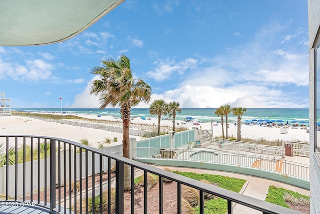 6201 Thomas Dr Unit 202, Panama City Beach, FL 32408 - water view with nearby beach
