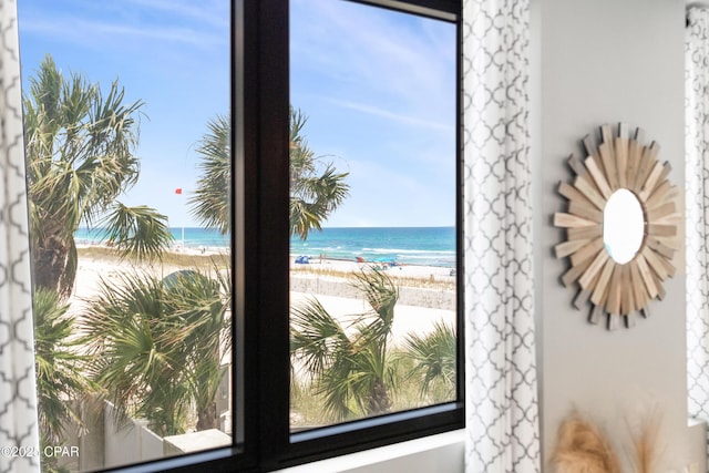 6201 Thomas Dr Unit 202, Panama City Beach, FL 32408 - water view with local beach