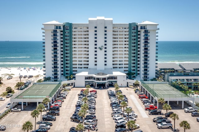6201 Thomas Dr Unit 202, Panama City Beach, FL 32408 - aerial view of expansive beach