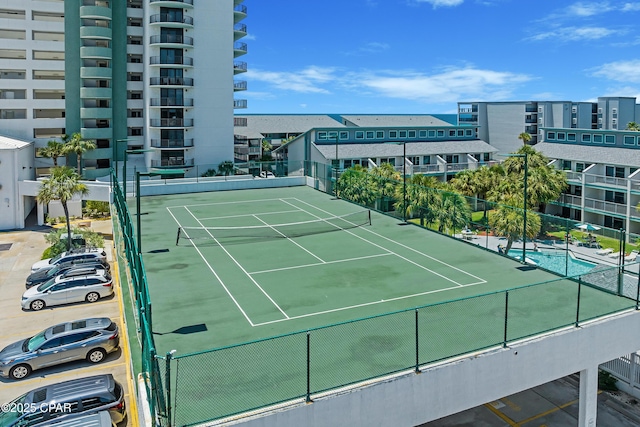 6201 Thomas Dr Unit 202, Panama City Beach, FL 32408 - view of tennis court