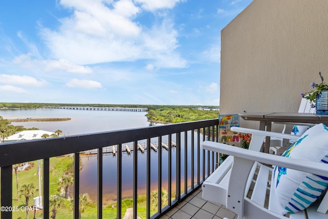 23223 Front Beach Rd Unit A704, Panama City Beach, FL 32413 - balcony with a water view