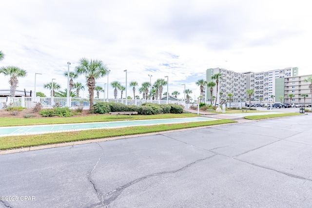 23223 Front Beach Rd Unit A704, Panama City Beach, FL 32413 - view of asphalt street with sidewalks and curbs