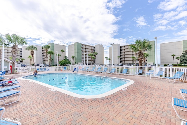 23223 Front Beach Rd Unit A704, Panama City Beach, FL 32413 - community pool with a patio