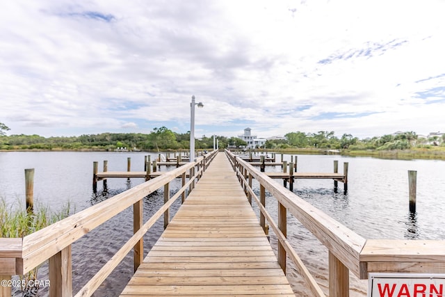 23223 Front Beach Rd Unit A704, Panama City Beach, FL 32413 - dock area with a water view