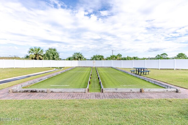 23223 Front Beach Rd Unit A704, Panama City Beach, FL 32413 - surrounding community featuring a bocce ball area