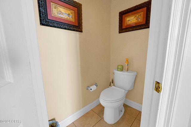 8715 Surf Dr Unit 304B, Panama City, FL 32408 - bathroom featuring tile patterned floors and toilet