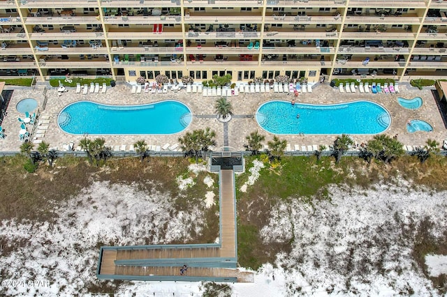 8715 Surf Dr Unit 304B, Panama City, FL 32408 - view of swimming pool