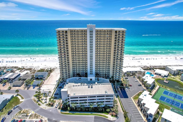 8715 Surf Dr Unit 304B, Panama City, FL 32408 - aerial view of extended coastline