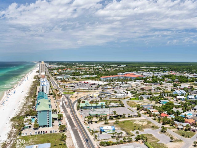 16819 Front Beach Rd Unit 2800, Panama City Beach, FL 32413 - drone / aerial view of waterfront with a beach