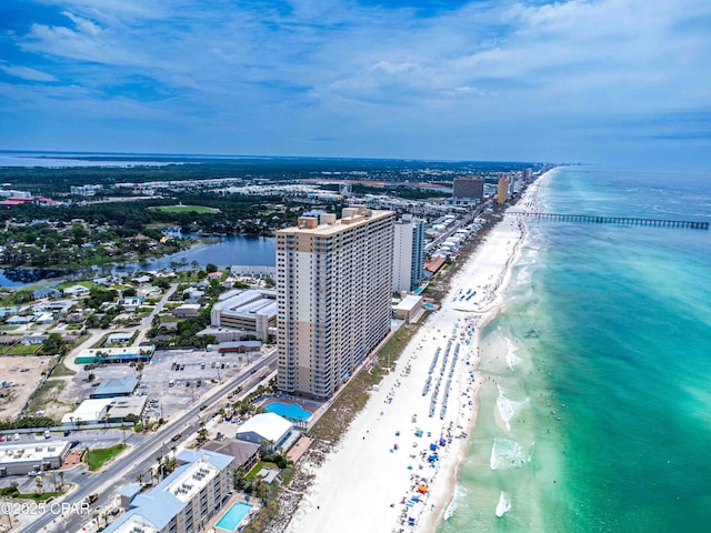 16819 Front Beach Rd Unit 2800, Panama City Beach, FL 32413 - aerial view of expansive coastline