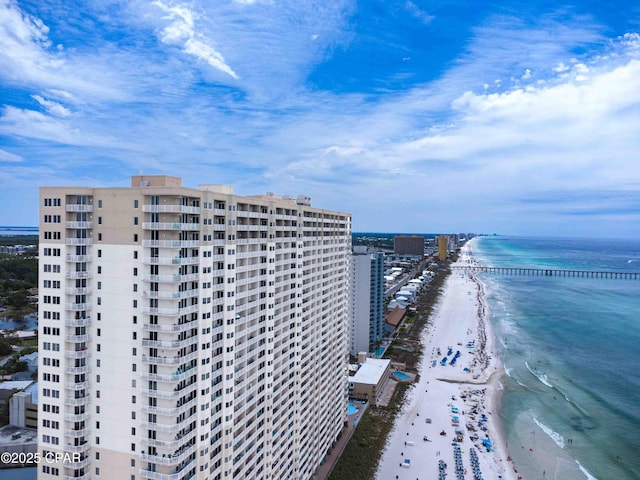 16819 Front Beach Rd Unit 2800, Panama City Beach, FL 32413 - view of apartment building / complex with view of water and beach