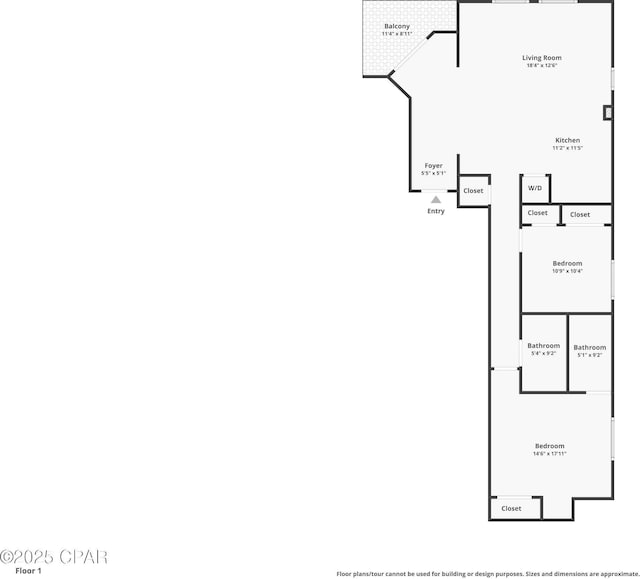 16819 Front Beach Rd Unit 2800, Panama City Beach, FL 32413 - floor plan / room layout