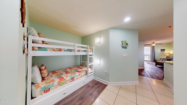 11800 Front Beach Rd Unit 2-201, Panama City Beach, FL 32407 - bedroom with baseboards and wood finished floors