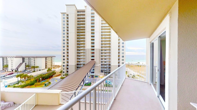 11800 Front Beach Rd Unit 2-201, Panama City Beach, FL 32407 - balcony featuring a water view