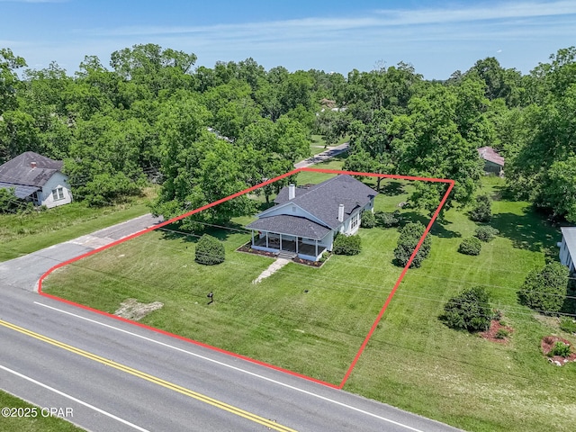 5138 8th Ave, Malone, FL 32445 - view of subject property featuring property parcel outlined