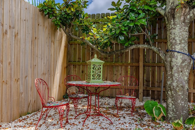 5821 S Lagoon Dr, Panama City, FL 32408 - view of patio / terrace
