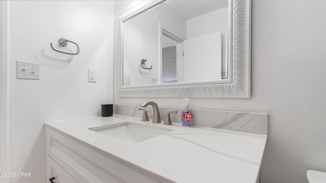 612 Laurel St Unit D, Panama City Beach, FL 32407 - bathroom featuring vanity and toilet