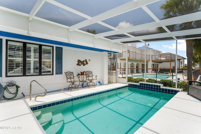 1110 Redfish Cir, Panama City, FL 32408 - swimming pool featuring a patio area