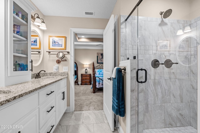 4304 Bylsma Cir, Panama City, FL 32404 - full bathroom with ensuite bathroom, vanity, and a stall shower