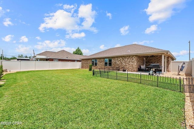 4304 Bylsma Cir, Panama City, FL 32404 - view of yard featuring a patio area