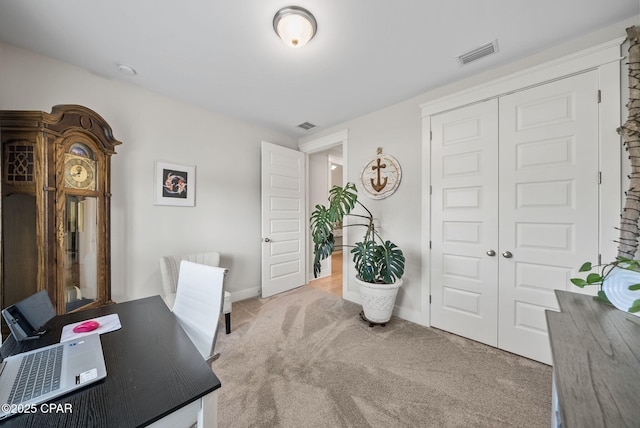 2012 Frankford Point Rd, Panama City, FL 32405 - office area featuring light carpet and baseboards